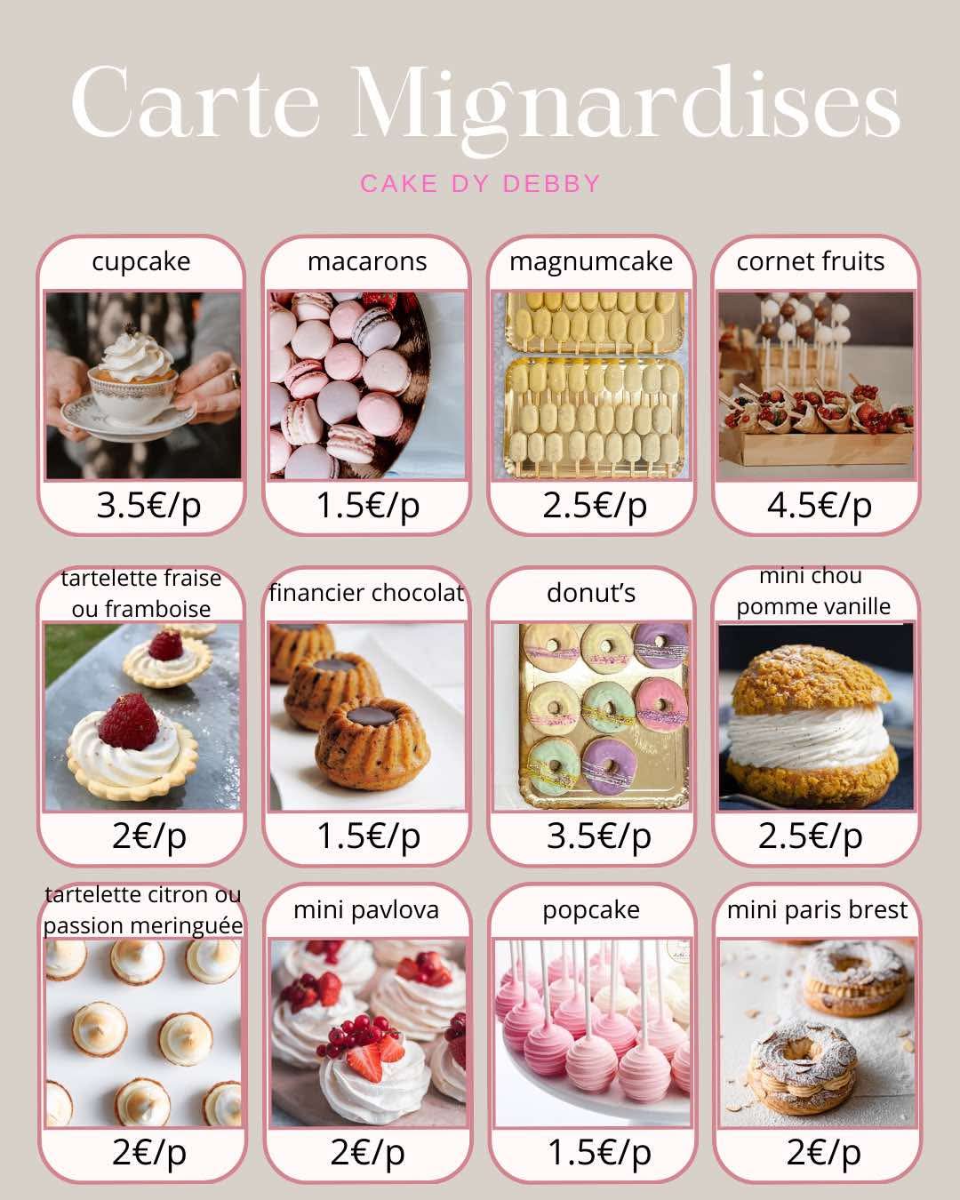 image accueil mignardise